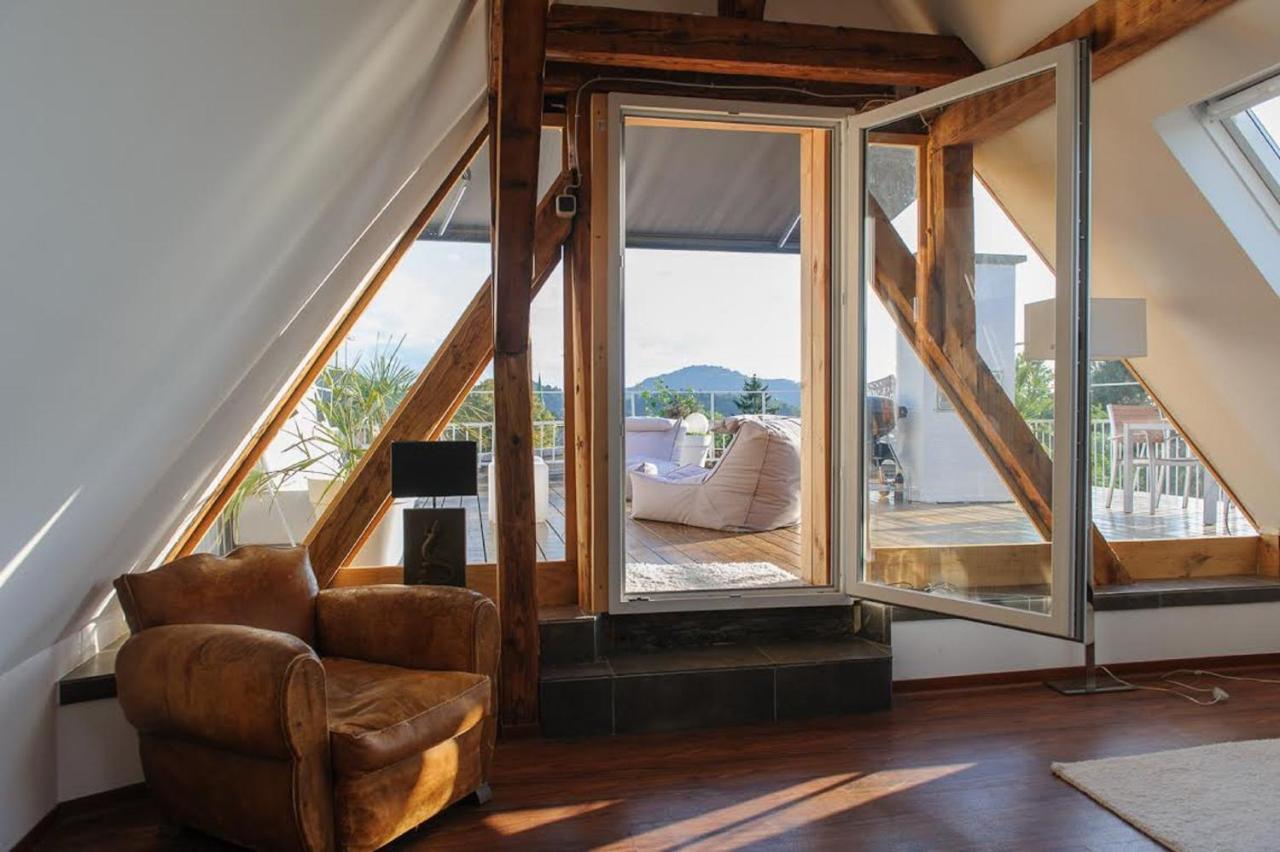 City Penthouse Mit Dachterrasse Fryburg Bryzgowijski Zewnętrze zdjęcie